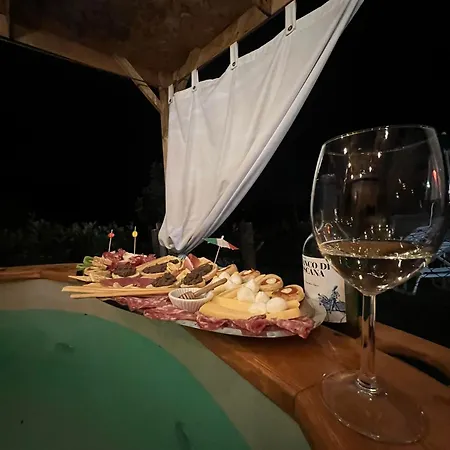 Yurta Con Uso Piscina E Vista Meravigliosa Luxuszelt Dicomano