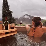 Yurta Con Uso Piscina E Vista Meravigliosa